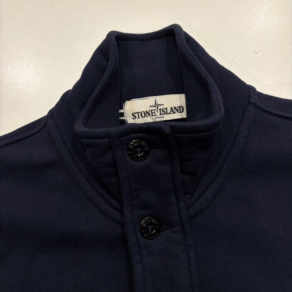 [M] 스톤아일랜드 와팬 네이비 버튼 자켓 C671 상품이미지5
