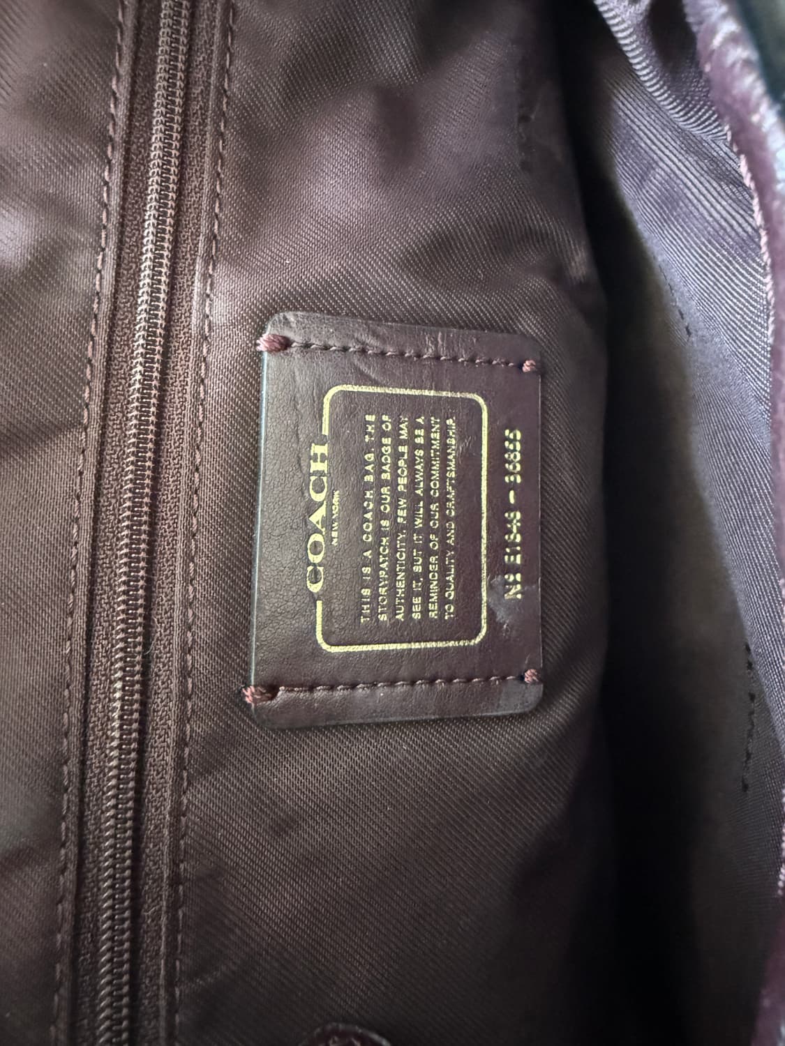 코치(COACH) 레더 숄더백 상품이미지10