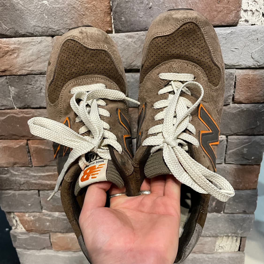 뉴발란스 1400 USA CSR 브라운 슈즈 상품이미지5