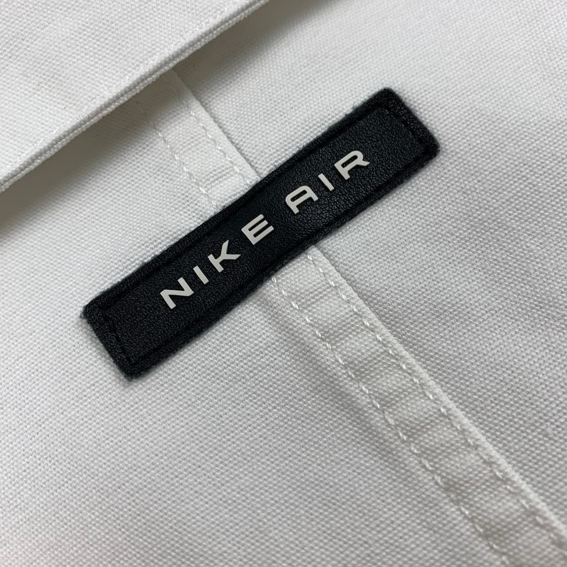 나이키 에어 스우시 코튼 오버 하프셔츠 화이트 상품이미지6