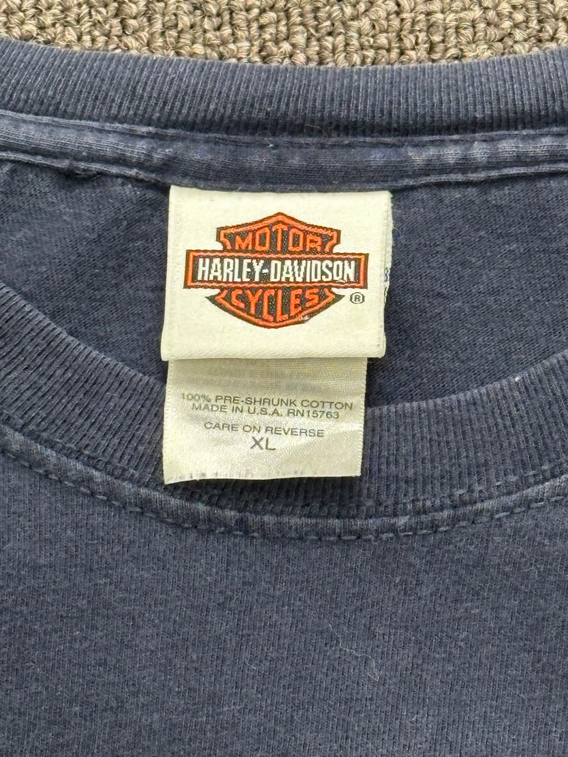 XL)할리데이비슨 빈티지 그래픽 롱슬리브 상품이미지6