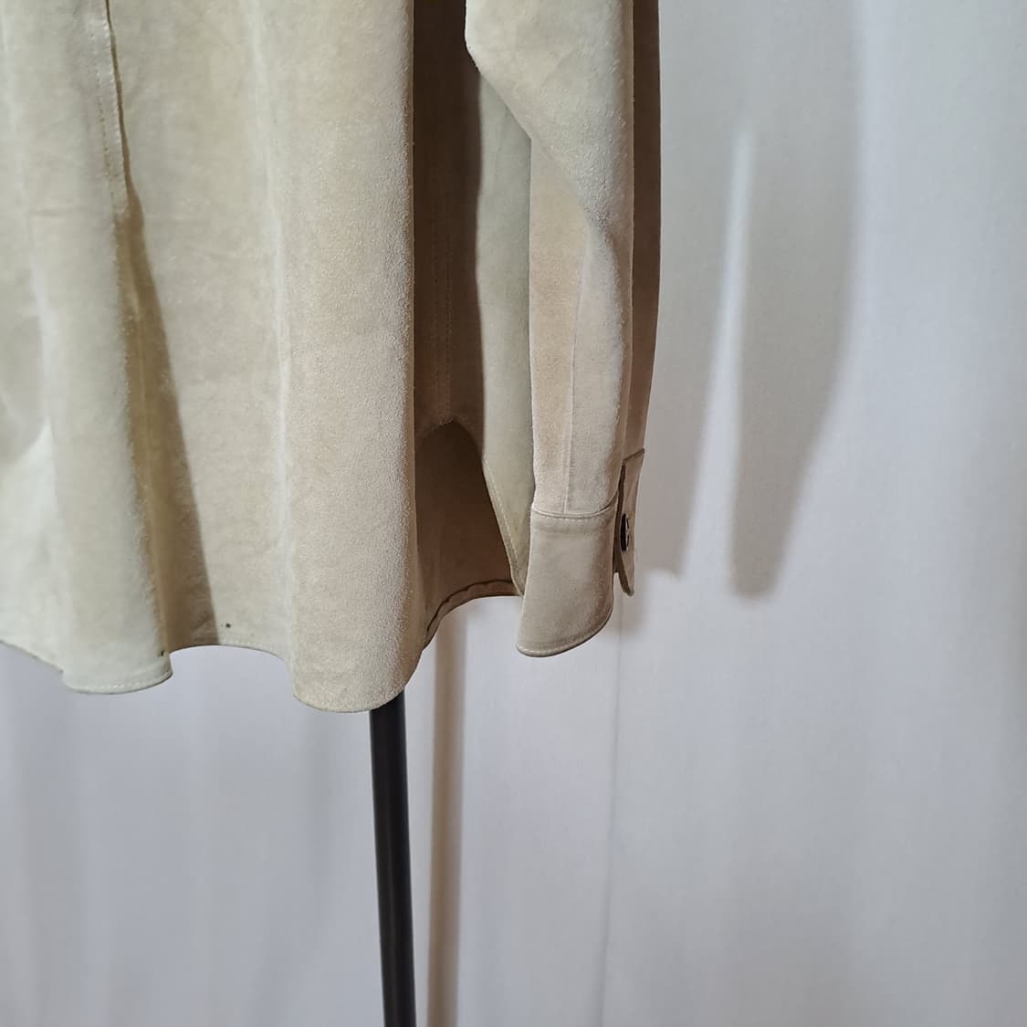 (택포) 메드 인 프랑스 REBELLE 스웨이드 아우터셔츠 M B744 상품이미지6