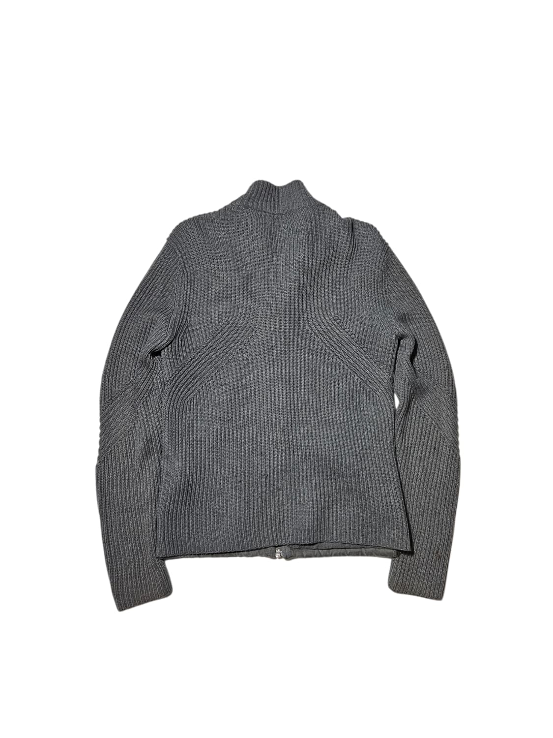 알마니 익스체인지 니트집업 그레이 M 상품이미지3