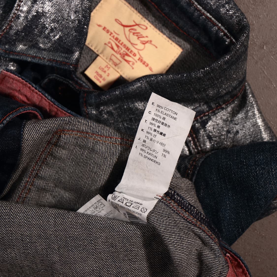 LEVIS RED LOOP CROP JACKET 상품이미지5