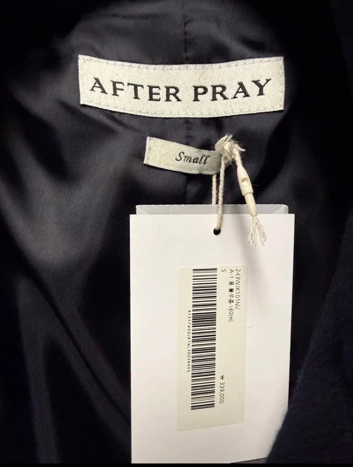 애프터프레이 A-1 울 블루종 자켓 상품이미지2