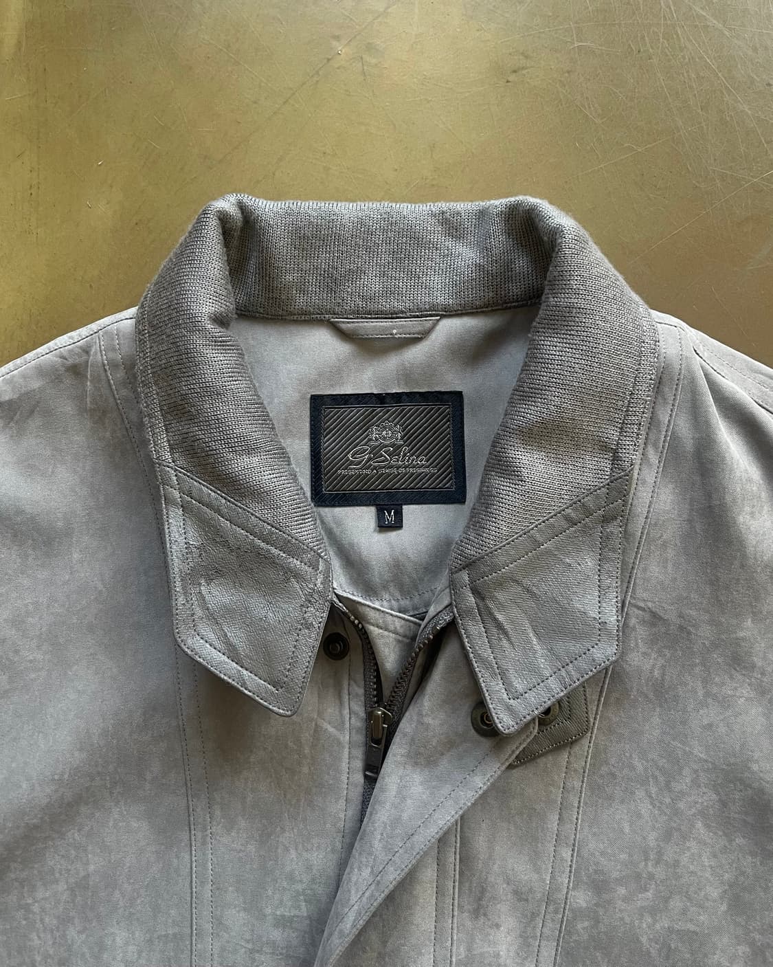 90s G.Selina Double Big Pocket Bomber 상품이미지5