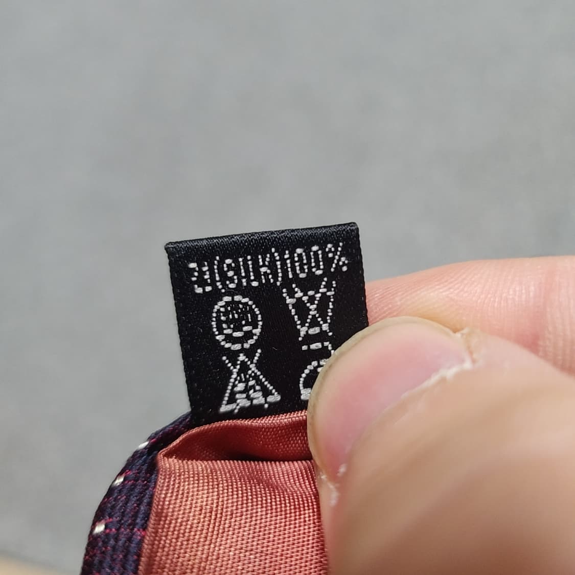 닥스 버건디 패턴 넥타이 상품이미지5