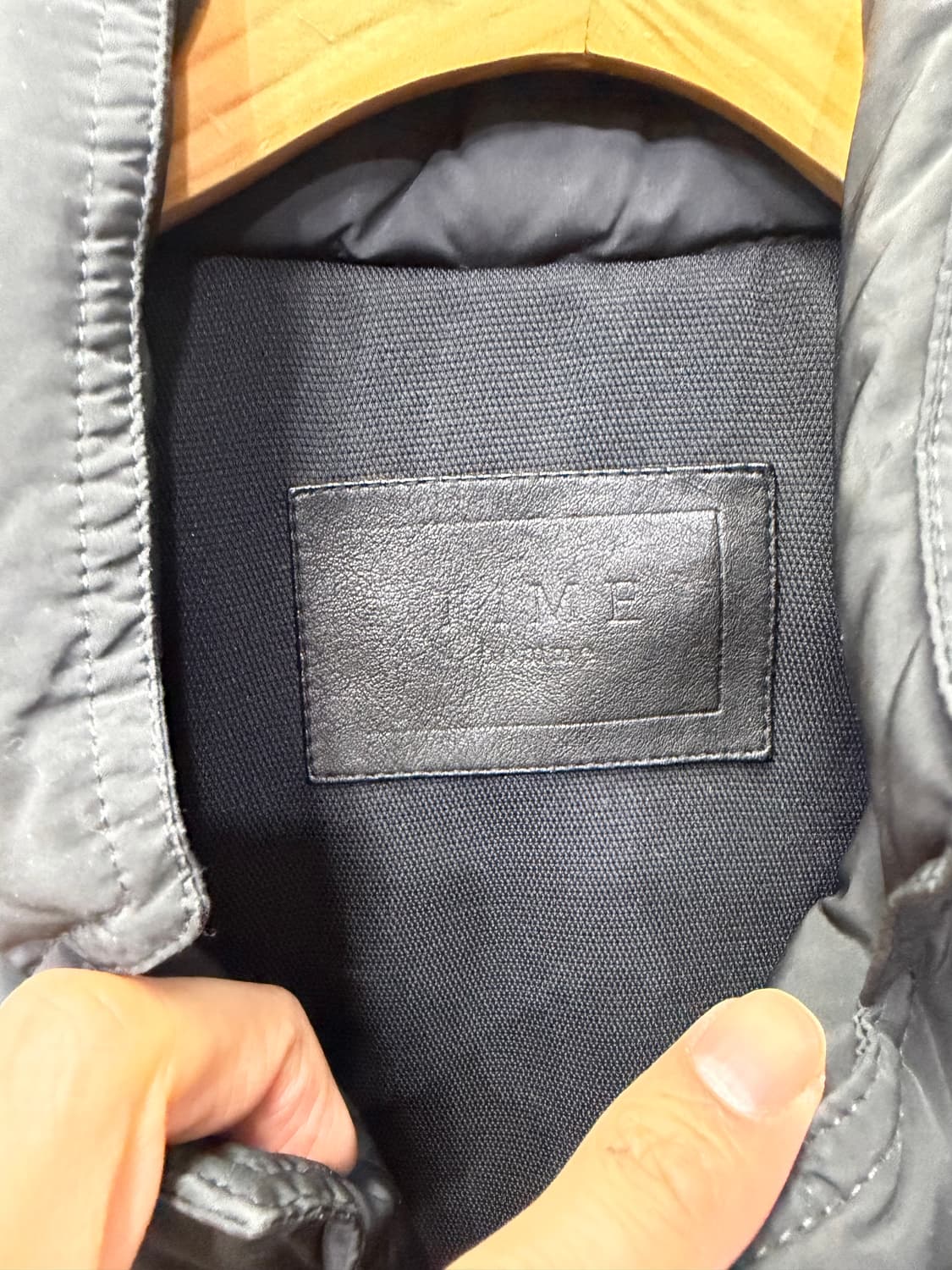 정품) 타임옴므 한섬 남성 패딩 100 상품이미지6