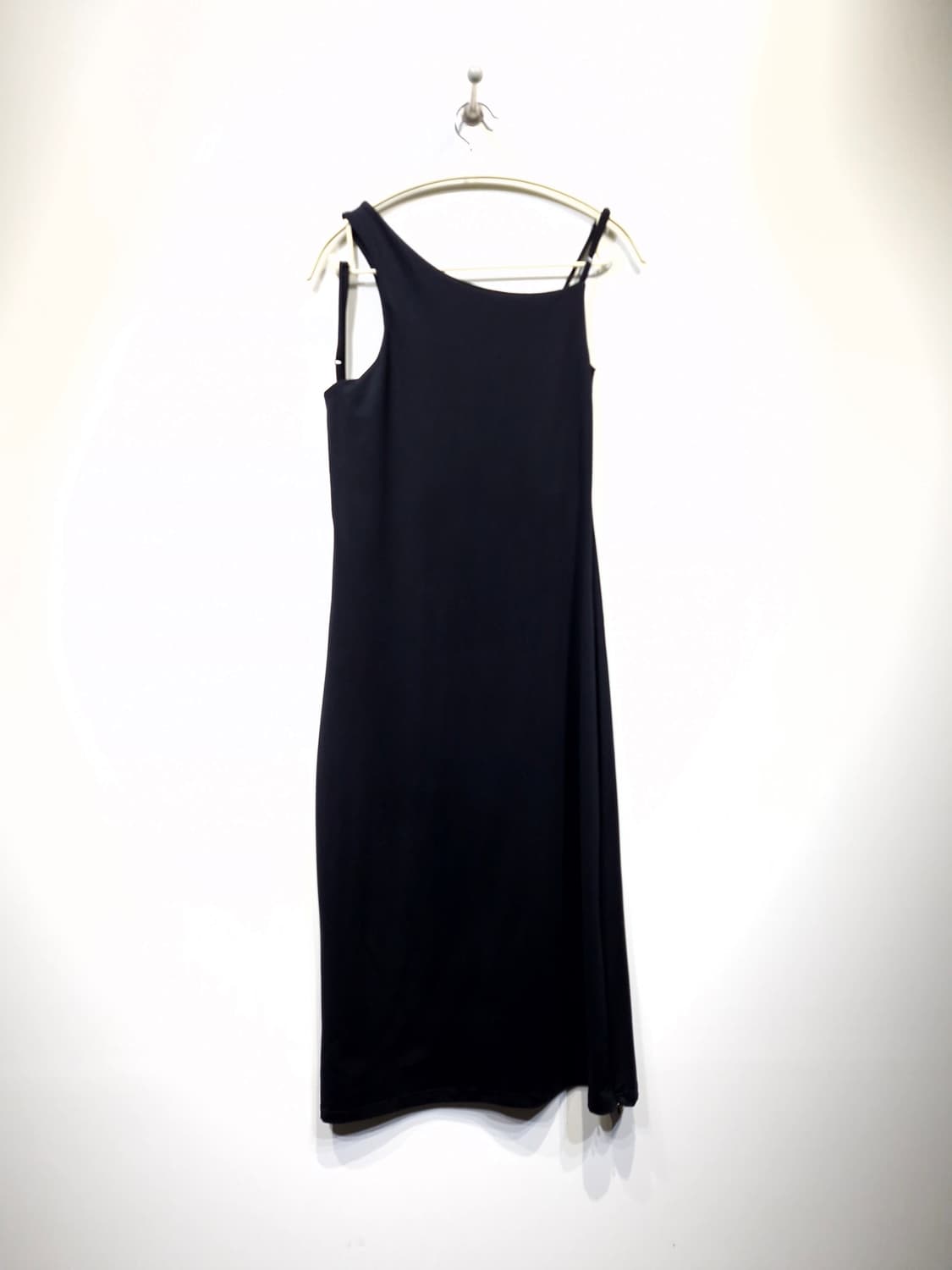 YUSE 유즈 쓰리 스트랩 사이드집 롱드레스 상품이미지6