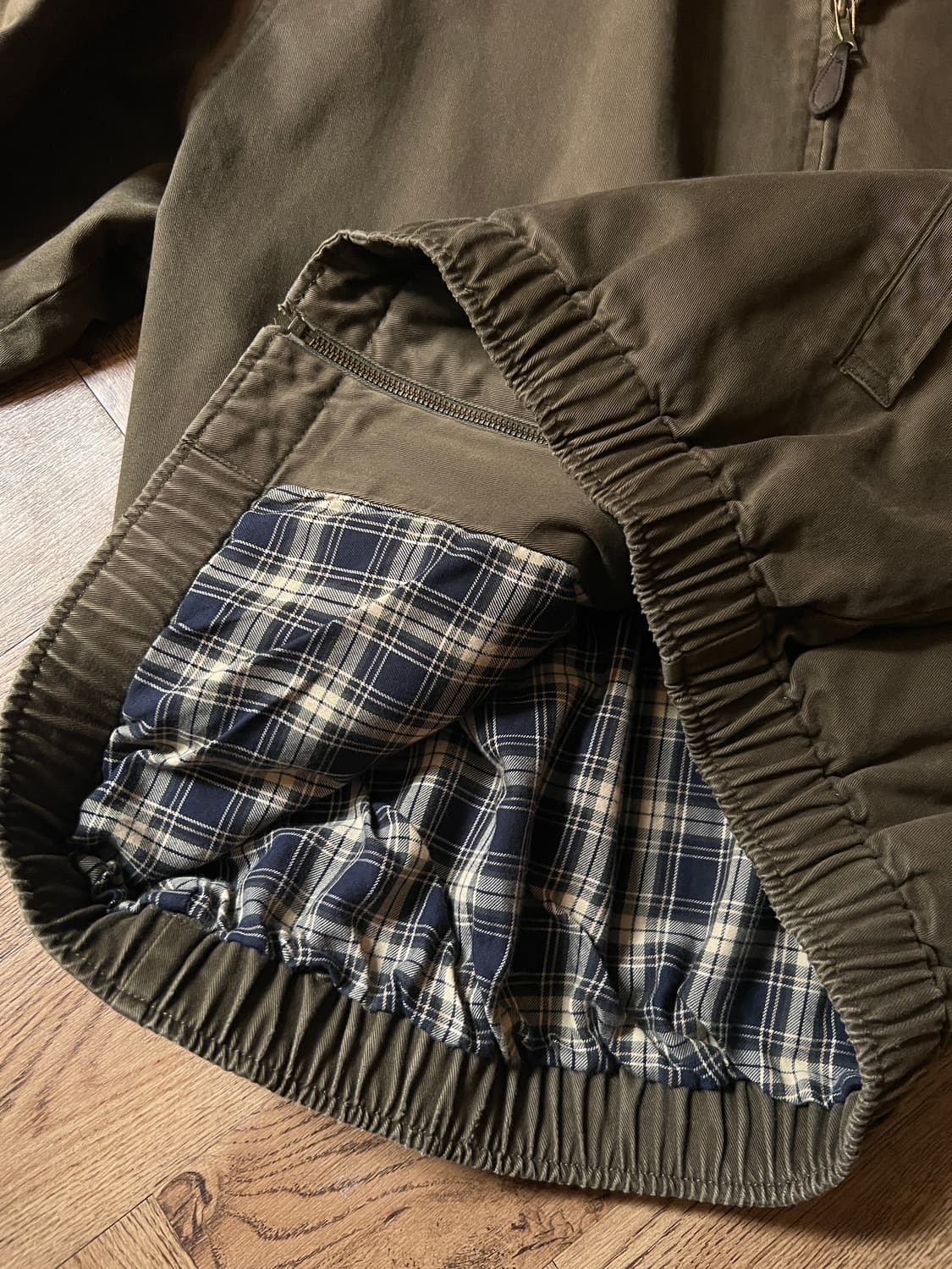 [L]폴로 랄프로렌 체크 라이닝 코듀로이 카라 베이포트 자켓 상품이미지6