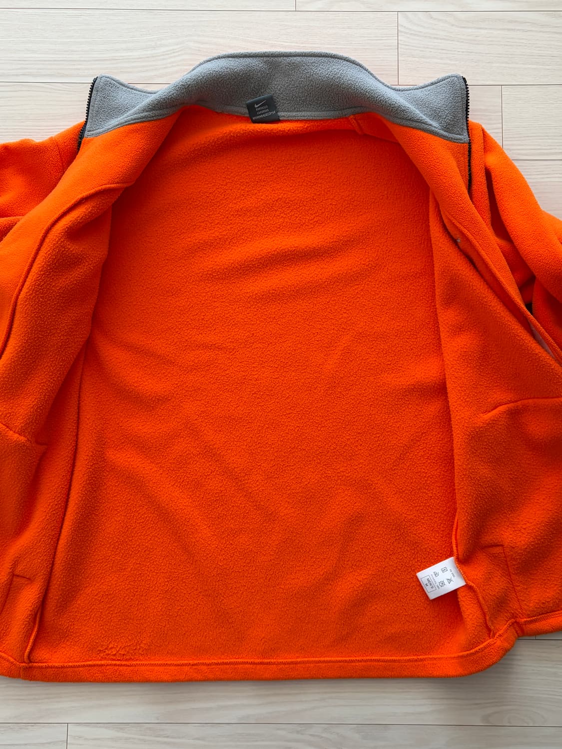 90s 올드 나이키 미니 스우시 플리스 신칠라 자켓 M (103) 상품이미지6