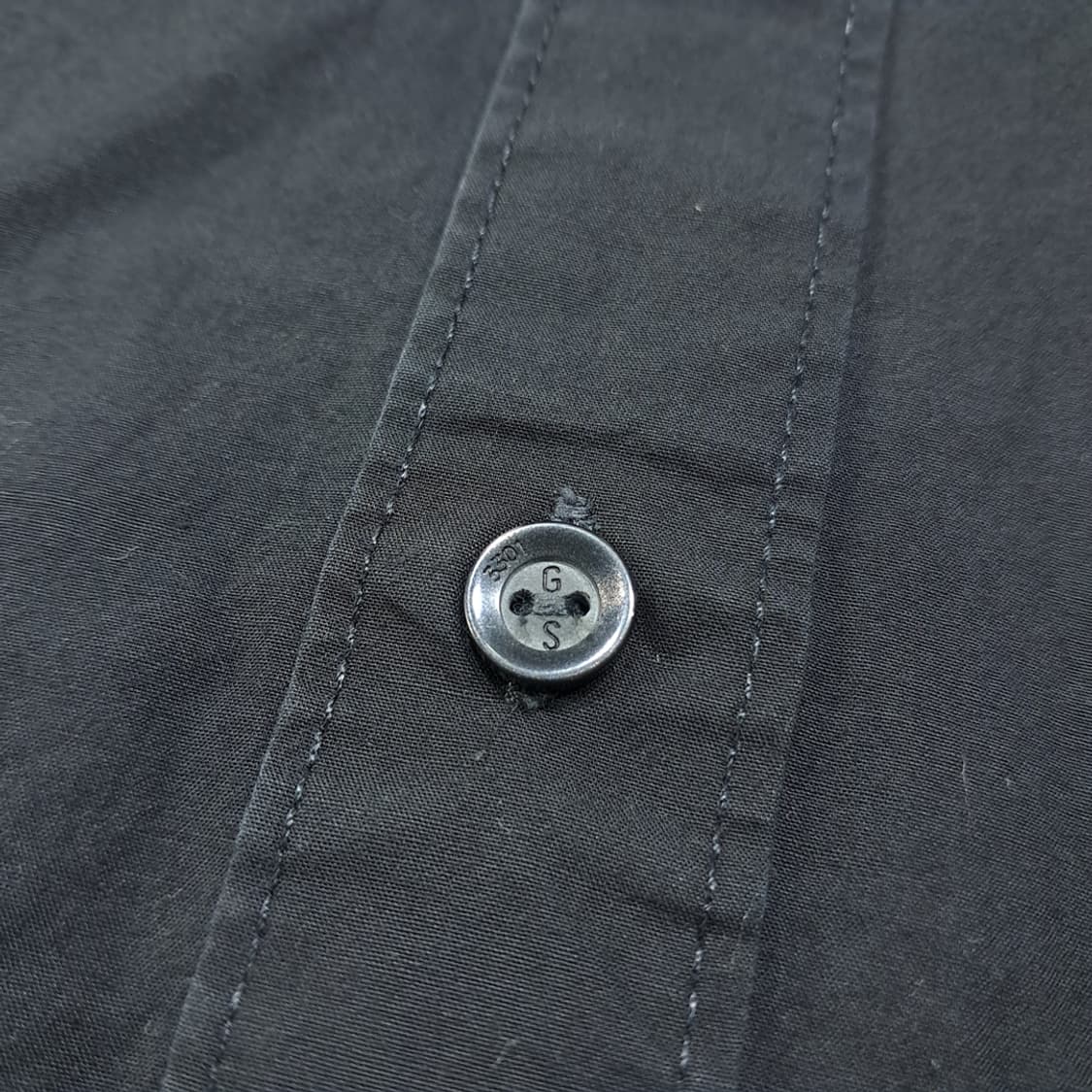 CL741 XL 지스타로우 코튼 자수 로고 블랙 셔츠 남방 상품이미지6