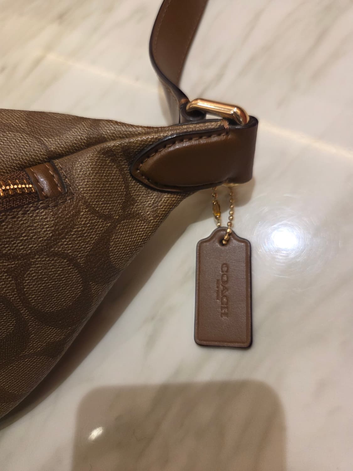 코치가죽힙색 상품이미지3