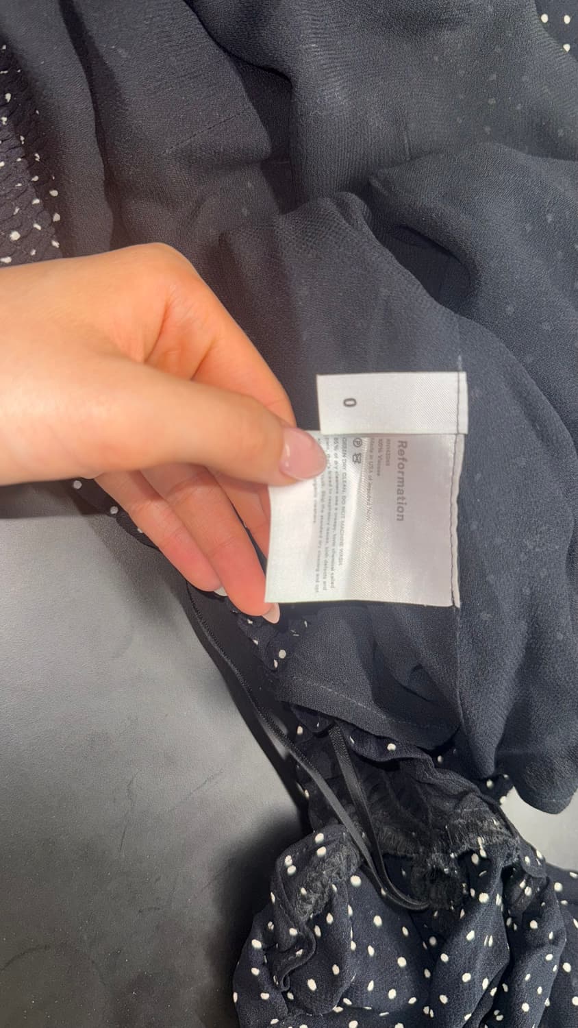 *새상품* 리포메이션 고윤정 드레스 elle smoked dress 상품이미지4