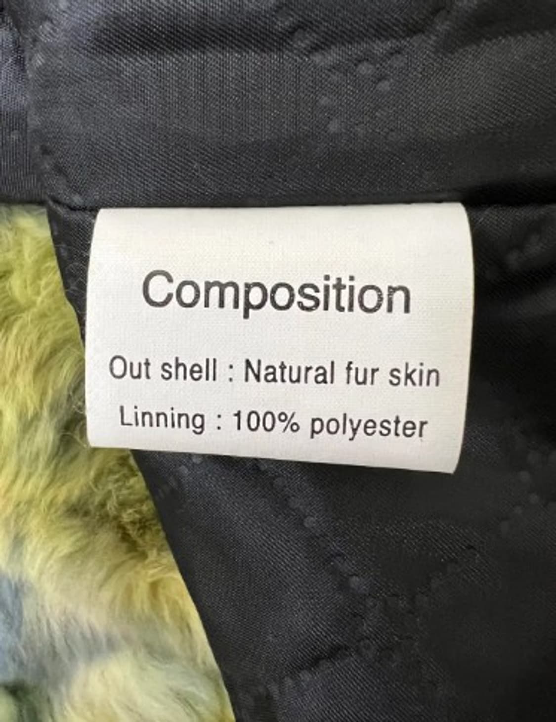 이태리 MEUCCI 여성 그런지룩Y2K 그라데이션 모피퍼숏자켓 상품이미지6