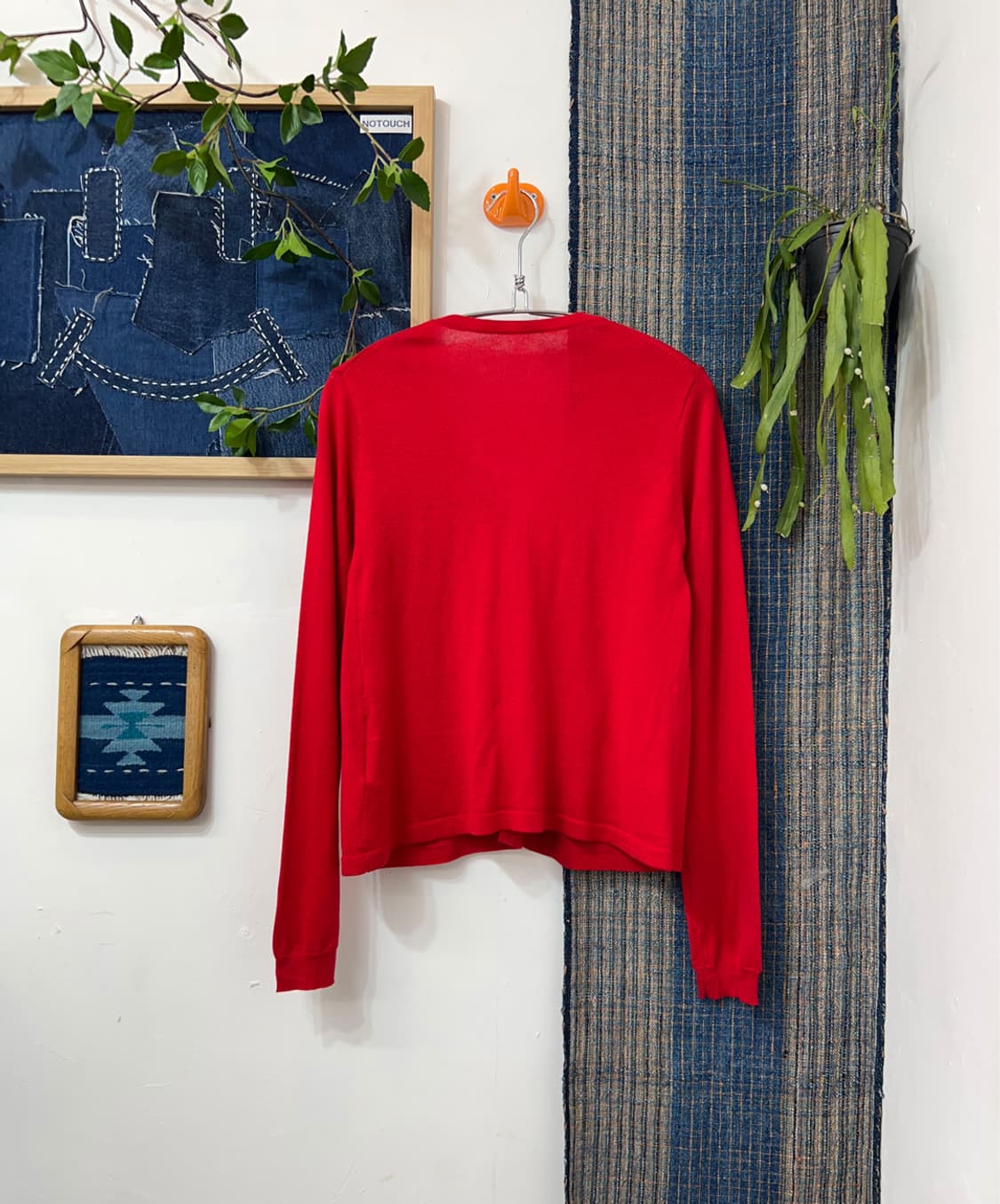 👧🏻‘U.  Red V-Neck   상품이미지2