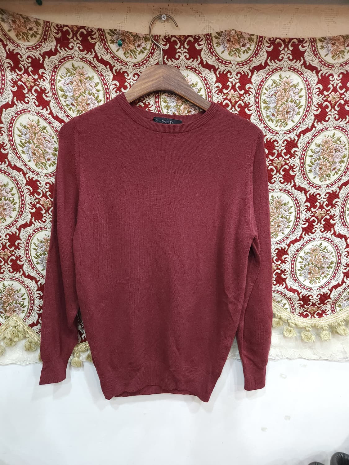 존스메들리 버건디 라운드 니트

 상품이미지2