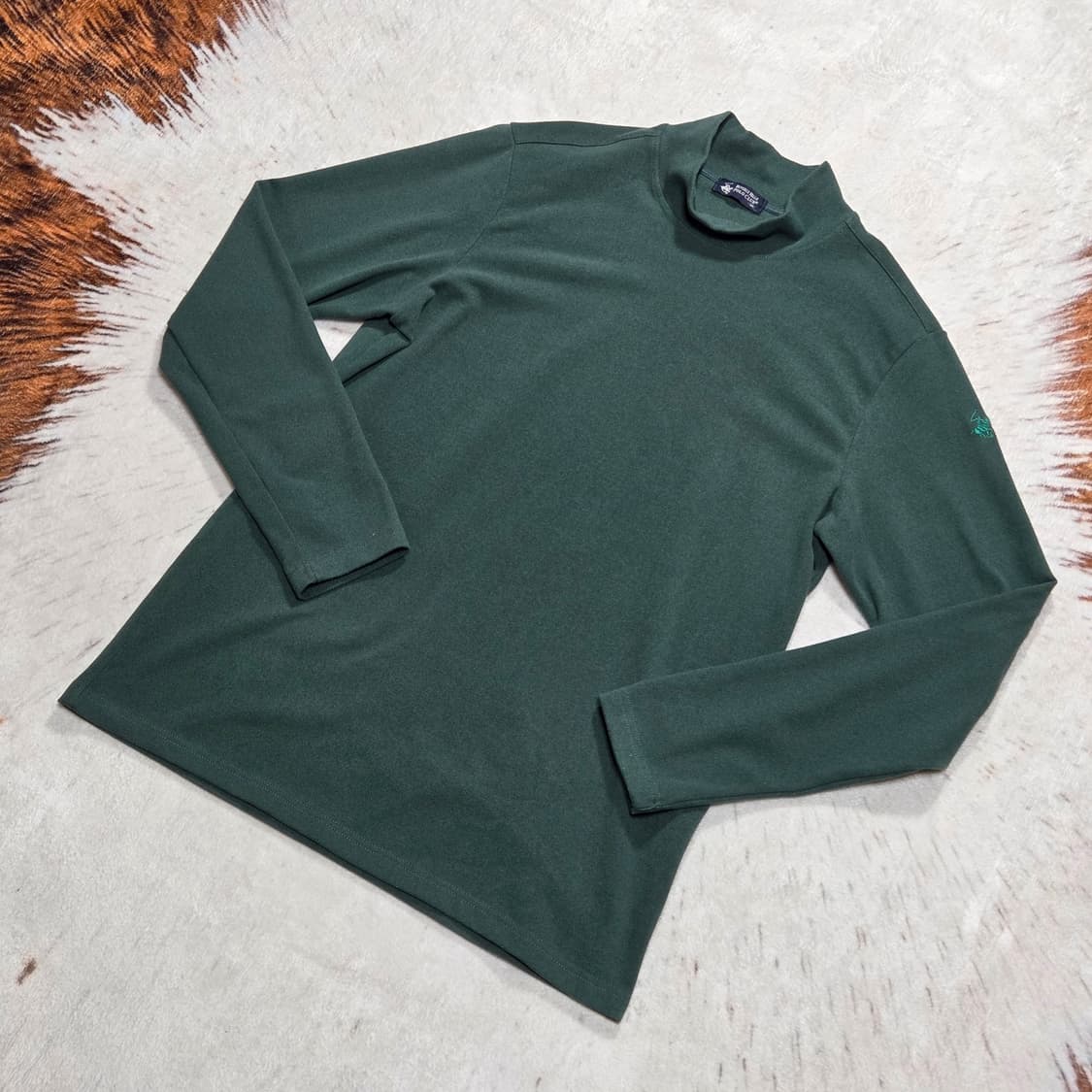 버버리힐스폴로클럽 그레이 반폴라 롱슬리브 상품이미지1