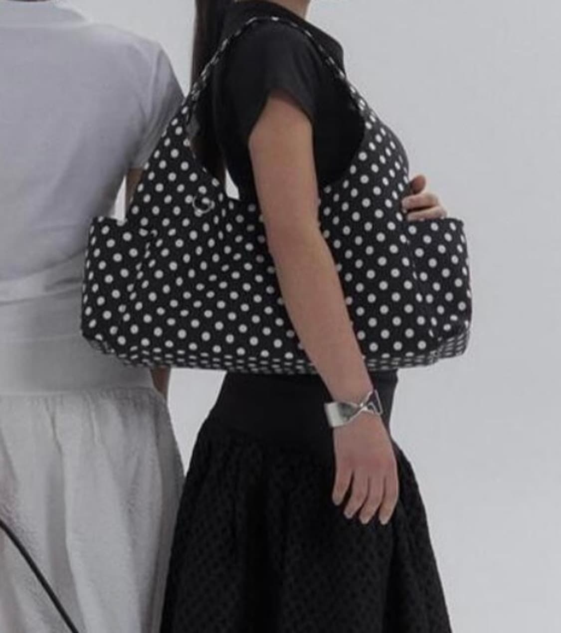 Kanari 도트 사이드 포켓 백 상품이미지2