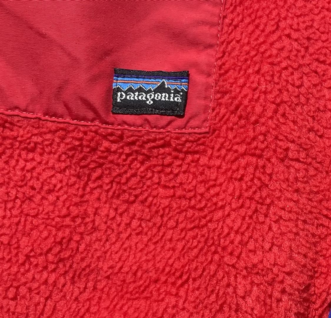 빈티지 파타고니아 하프집업 플리스 풀오버 1980s (L / Made i 상품이미지5