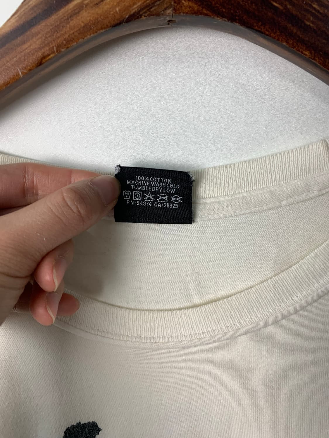 스투시 월드투어 화이트 롱슬리브 긴팔티 상품이미지7