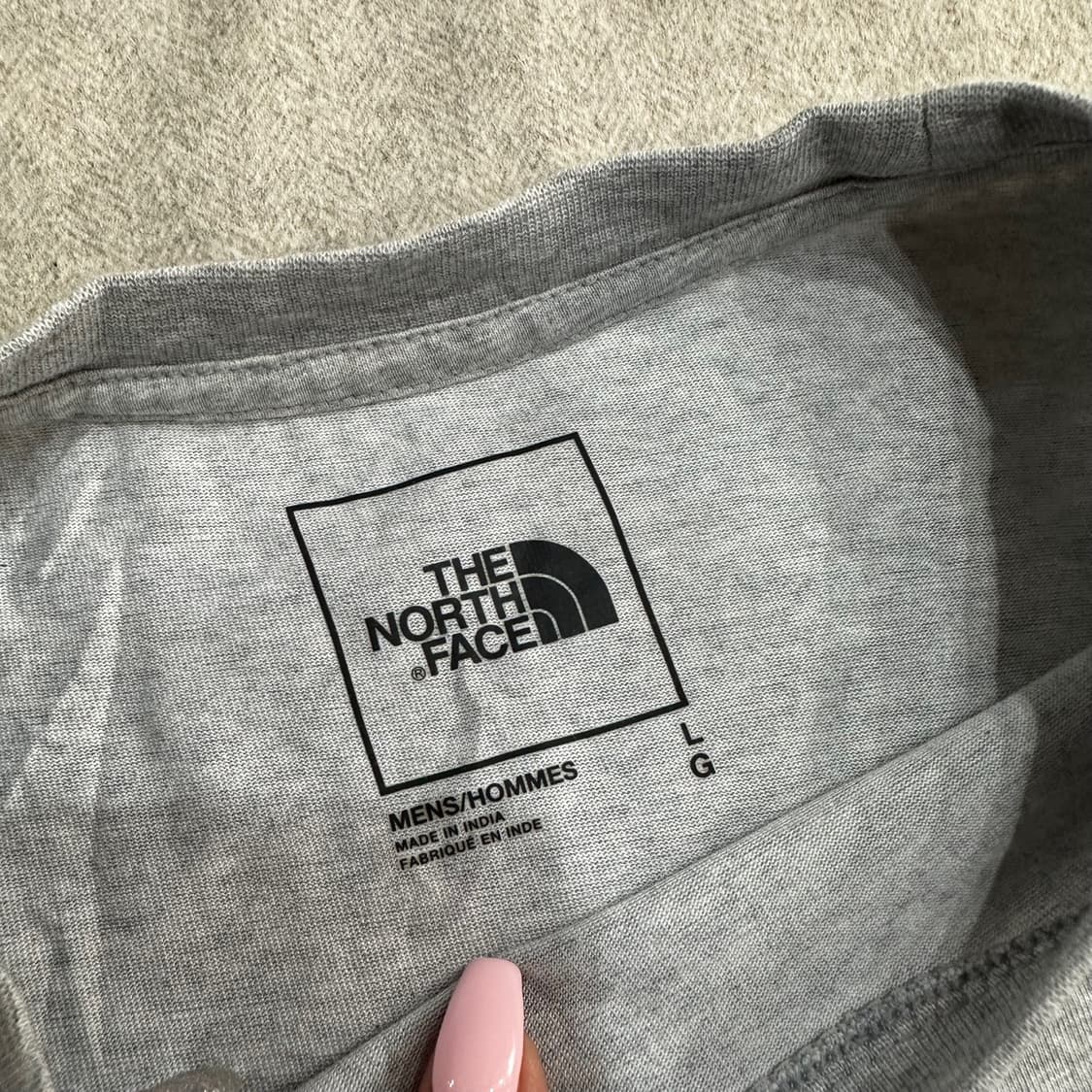 노스페이스 기본 로고 백프린팅 반팔티L 상품이미지4