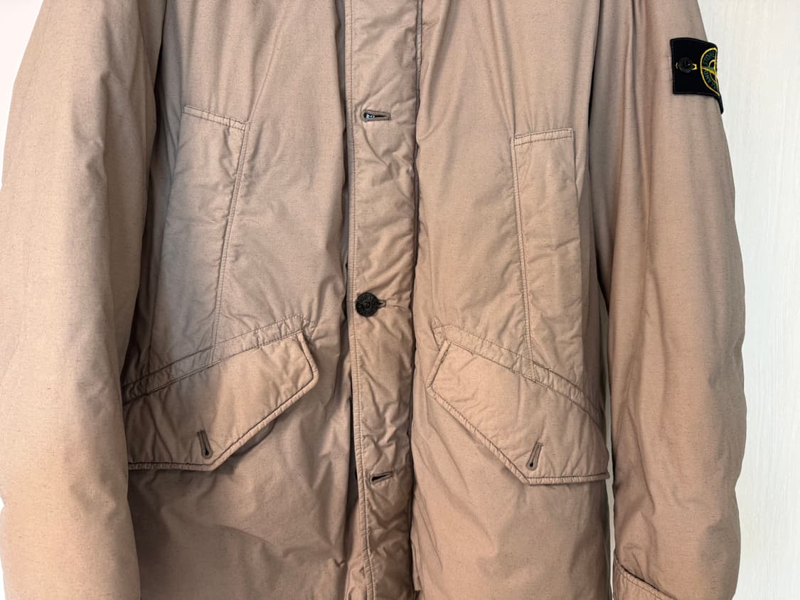 스톤아일랜드 나슬란 와트로 와펜 다운 패딩 상품이미지3