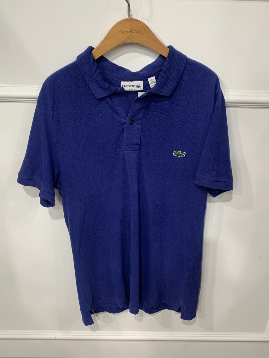 라코스테 슬림핏 카라 반팔티 상품이미지1