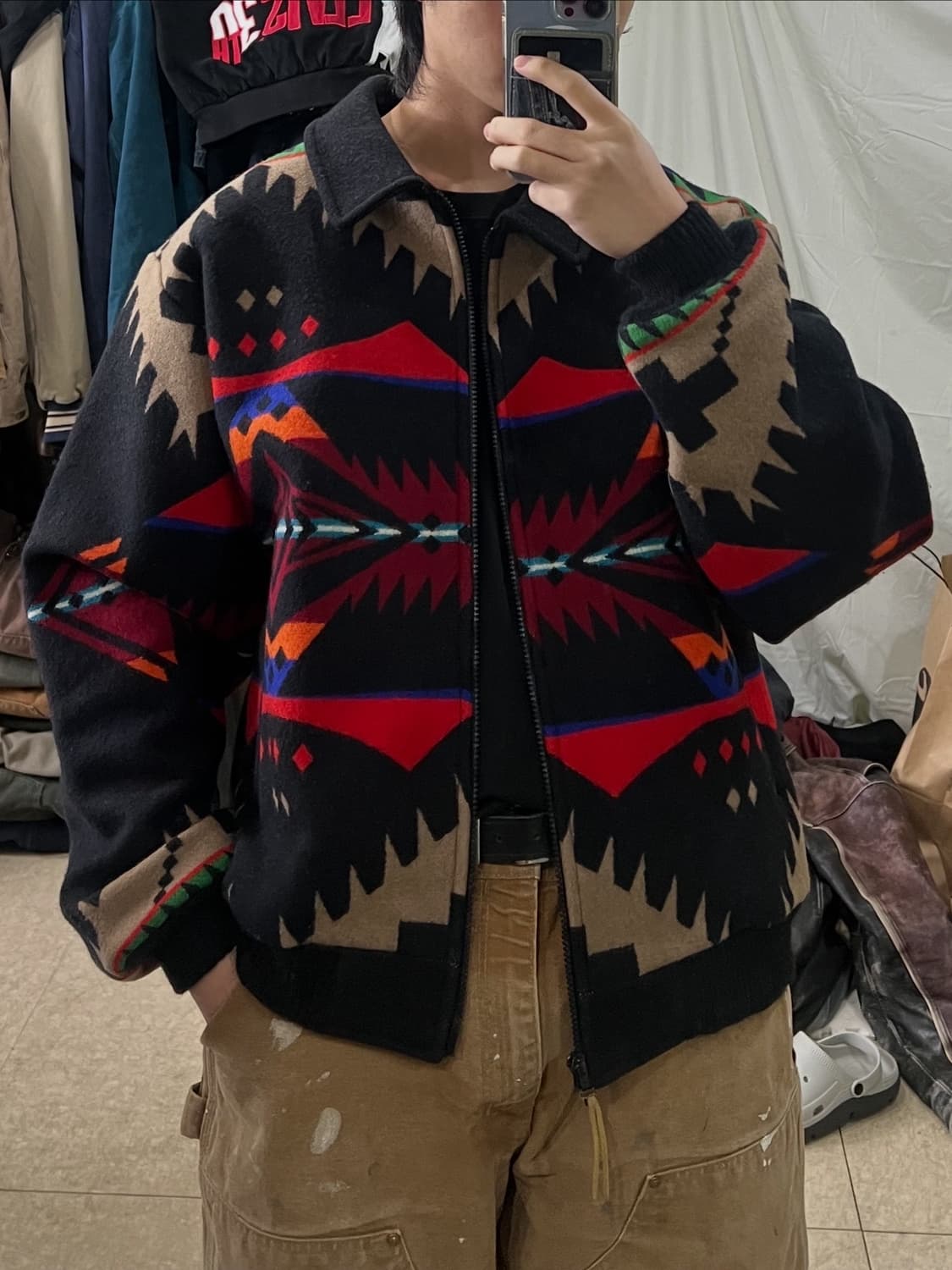 펜들턴 나바호 블랭킷 울 자켓 상품이미지3