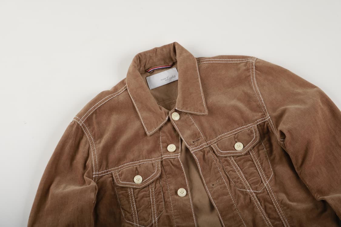 [M] 빔즈 코듀로이 트러커 자켓 상품이미지2