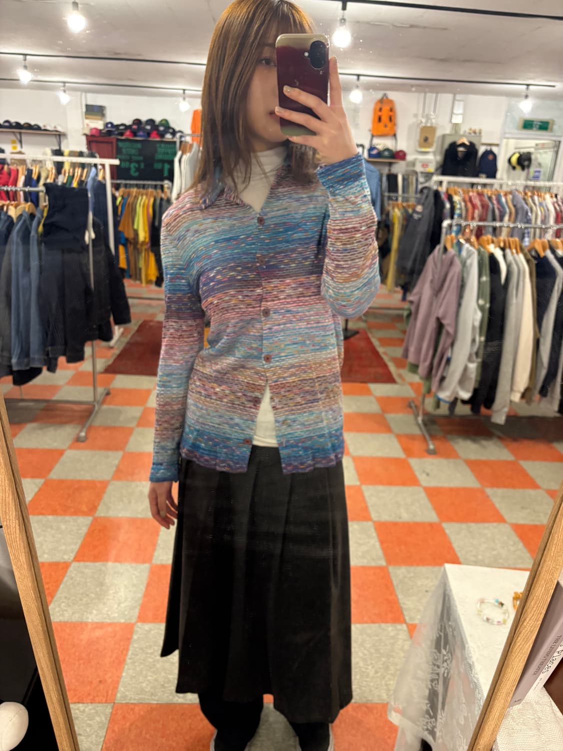 미쏘니 니트가디건 상품이미지2