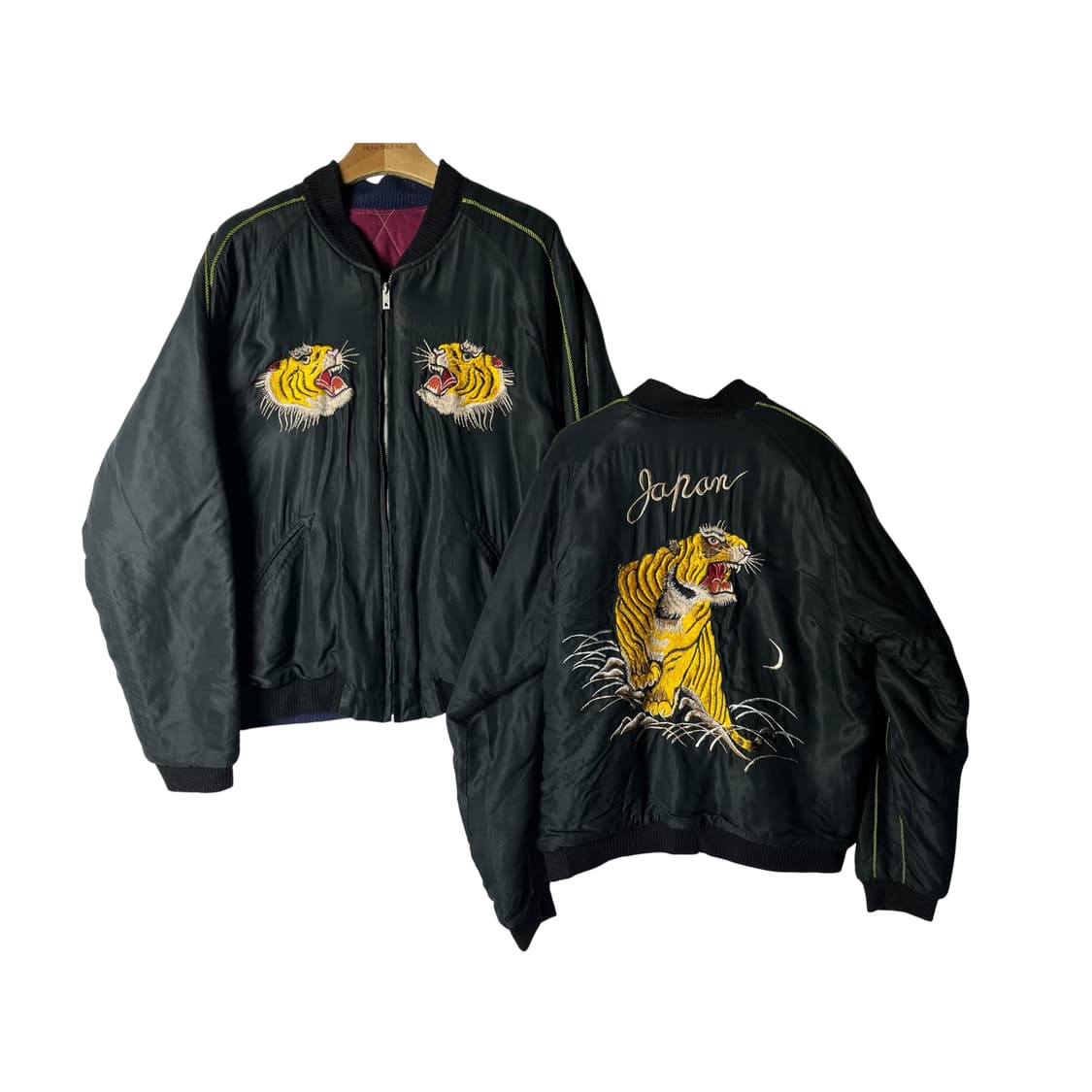 [Tailor Toyo] 테일러토요 리버시블 사틴 스카쟌 상품이미지1