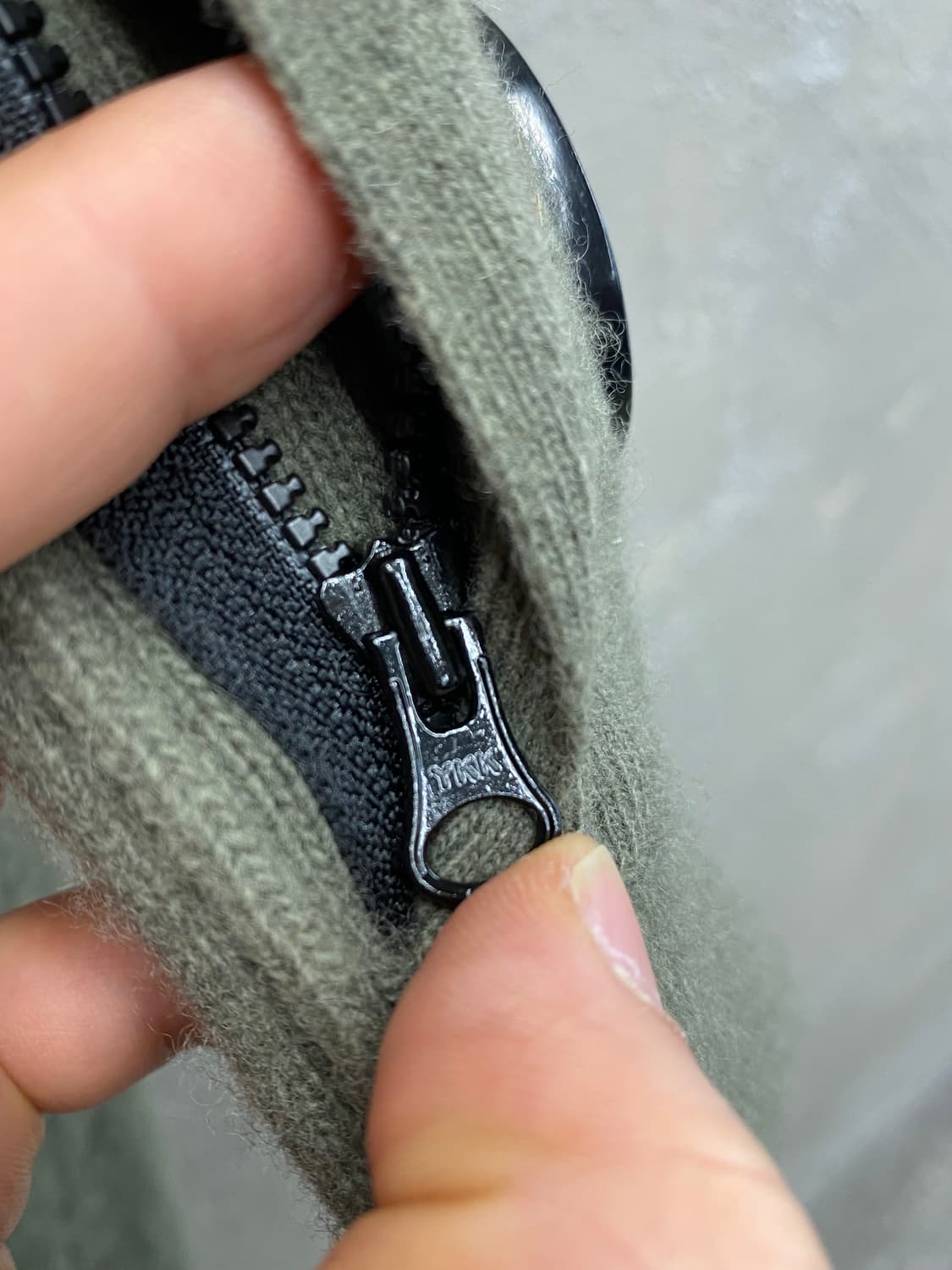 [46] C.P Company 씨피컴퍼니 올리브 그린 울 니트 상품이미지4