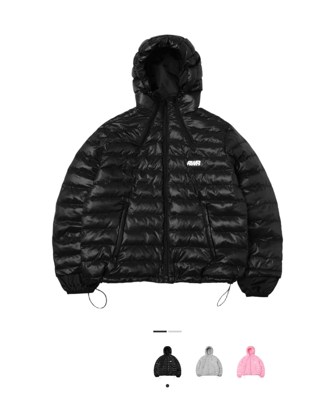 런위더 경량패딩 1사이즈 상품이미지2