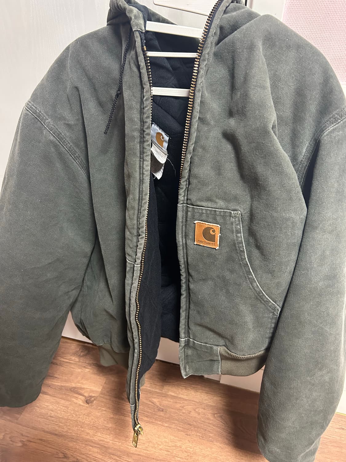 칼하트 J68 mos 모스그린 2xl made in USA 상품이미지3