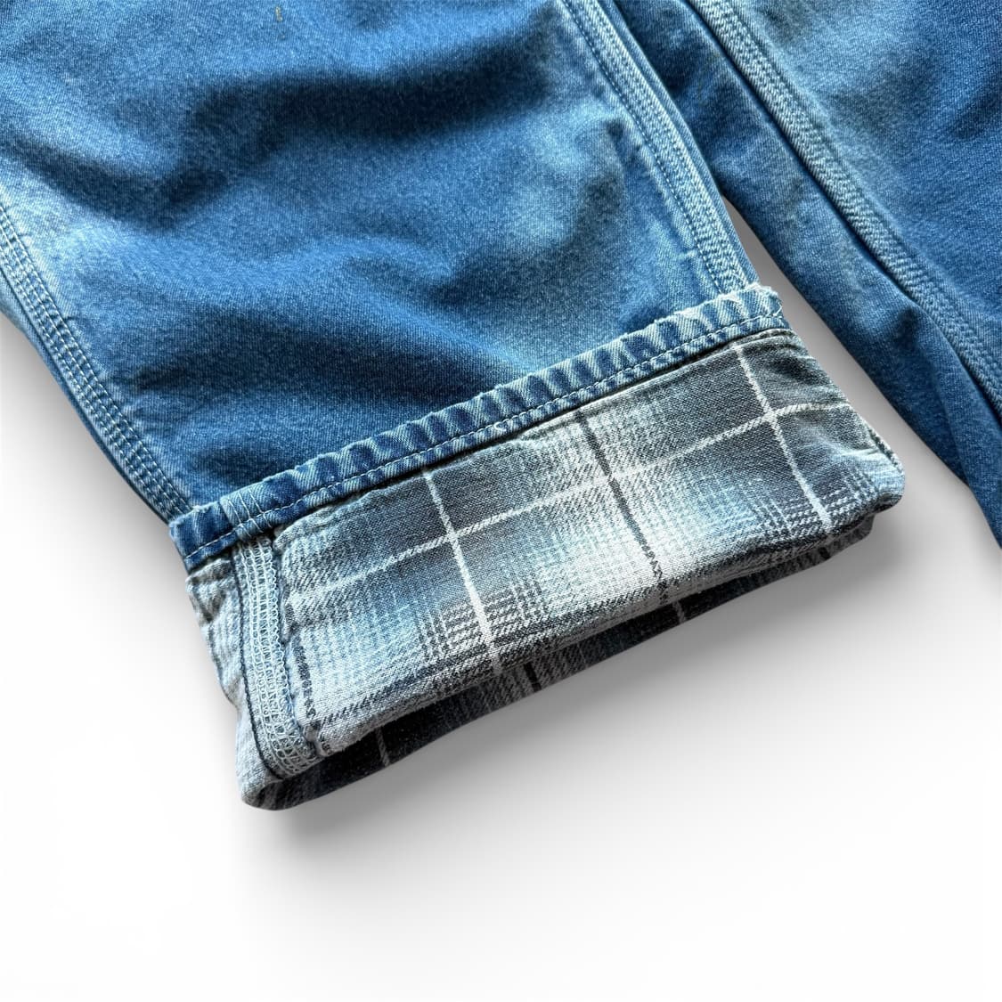 칼하트 플란넬 데님 카펜터 팬츠 상품이미지9