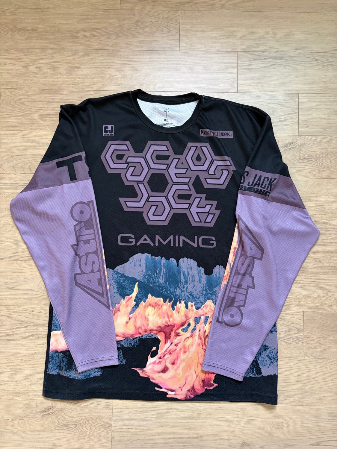 캑터스잭 트래비스스캇 모터사이클 져지 XL 상품이미지1