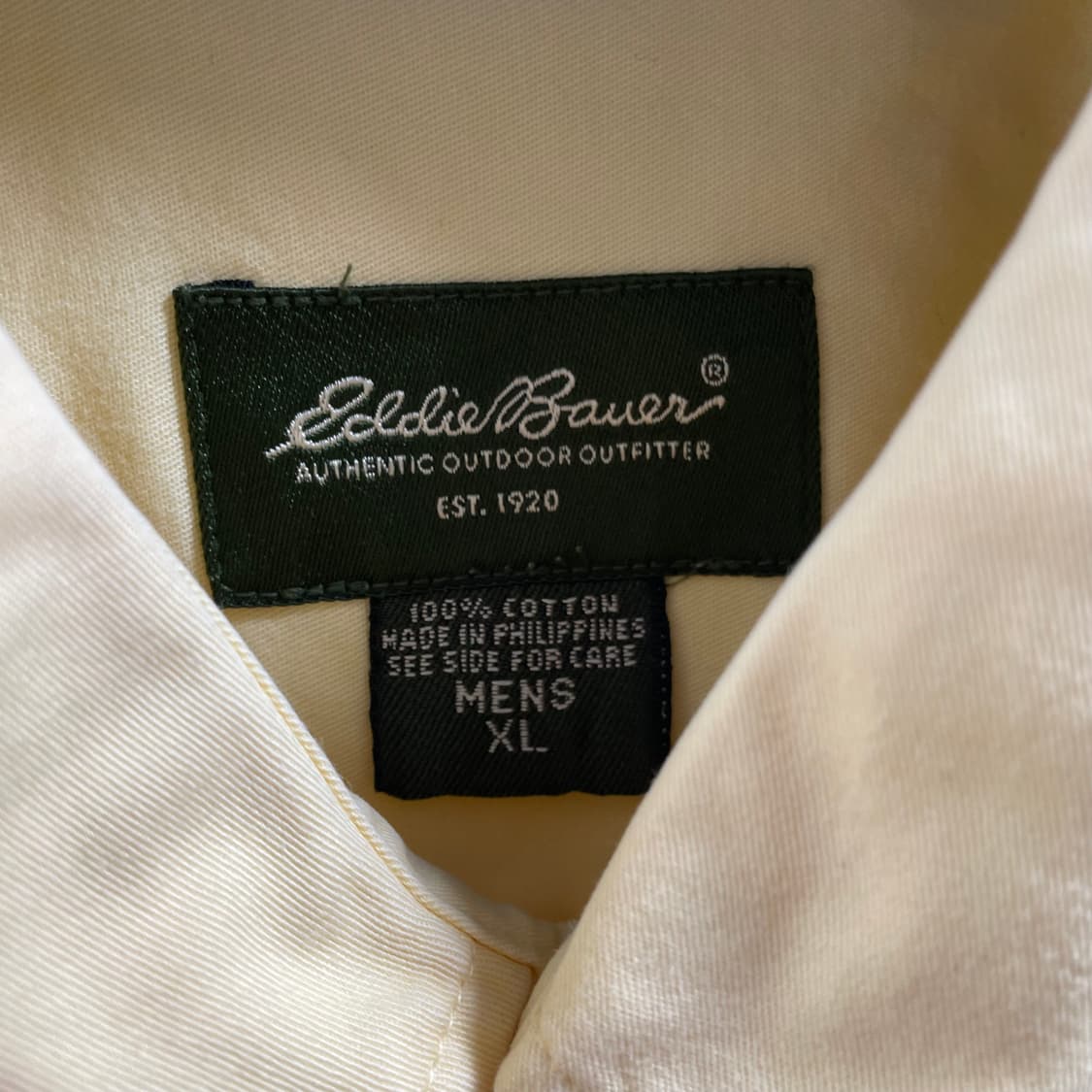 에디바우어/ 옥스포드 셔츠 옐로우/ XL 상품이미지7