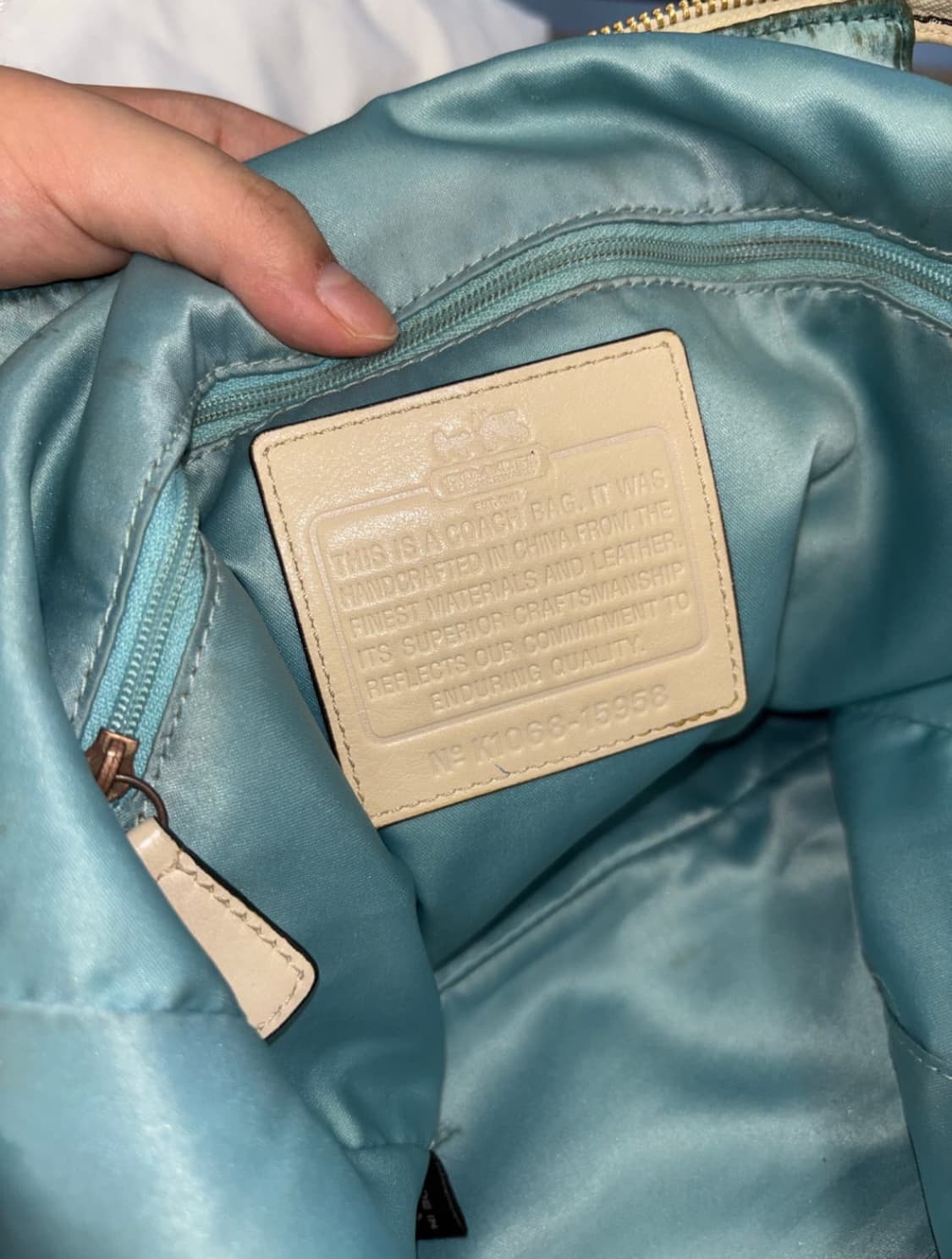 코치 Coach Vintage hobo shoulder bag 상품이미지5