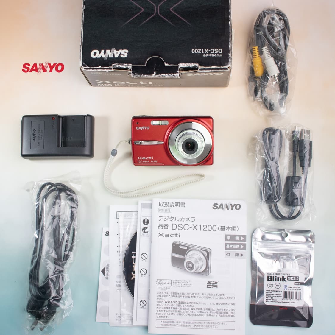 최상급 컨디션의 Sanyo Xacti VPC-X1200 상품이미지1