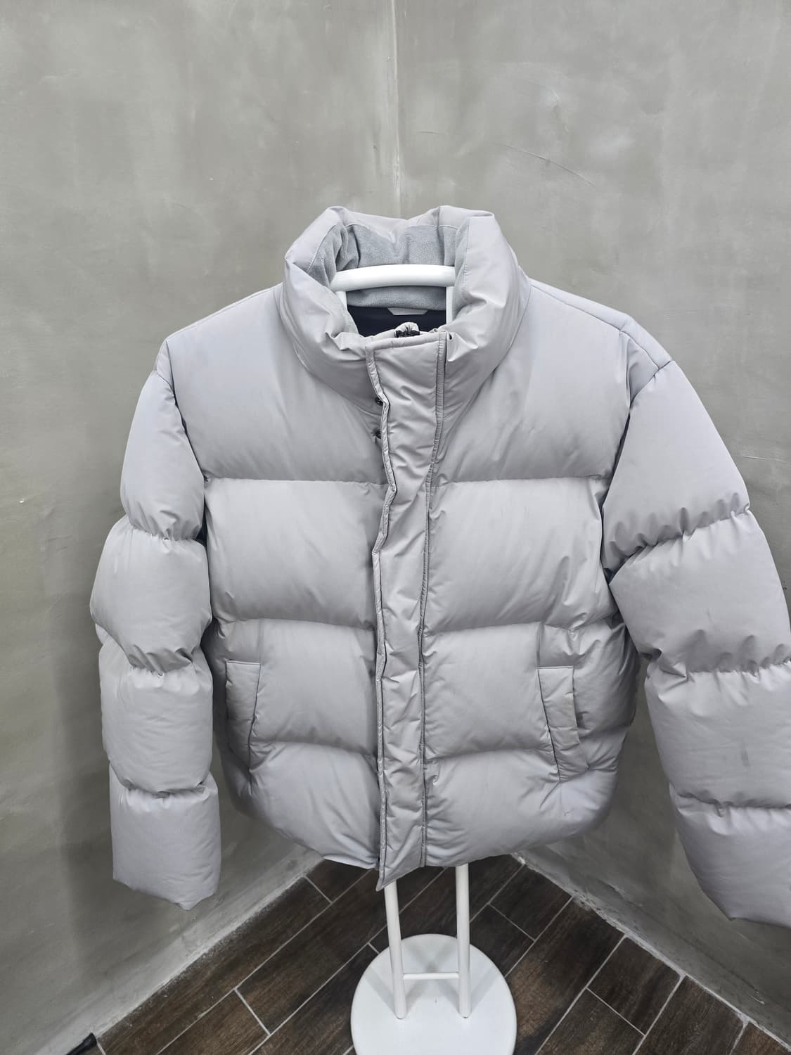 The Super Air 회색 숏패딩 110 상품이미지1