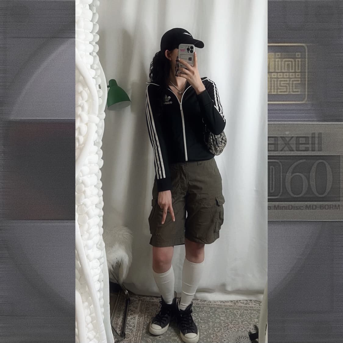 카키 카고 반바지 상품이미지5