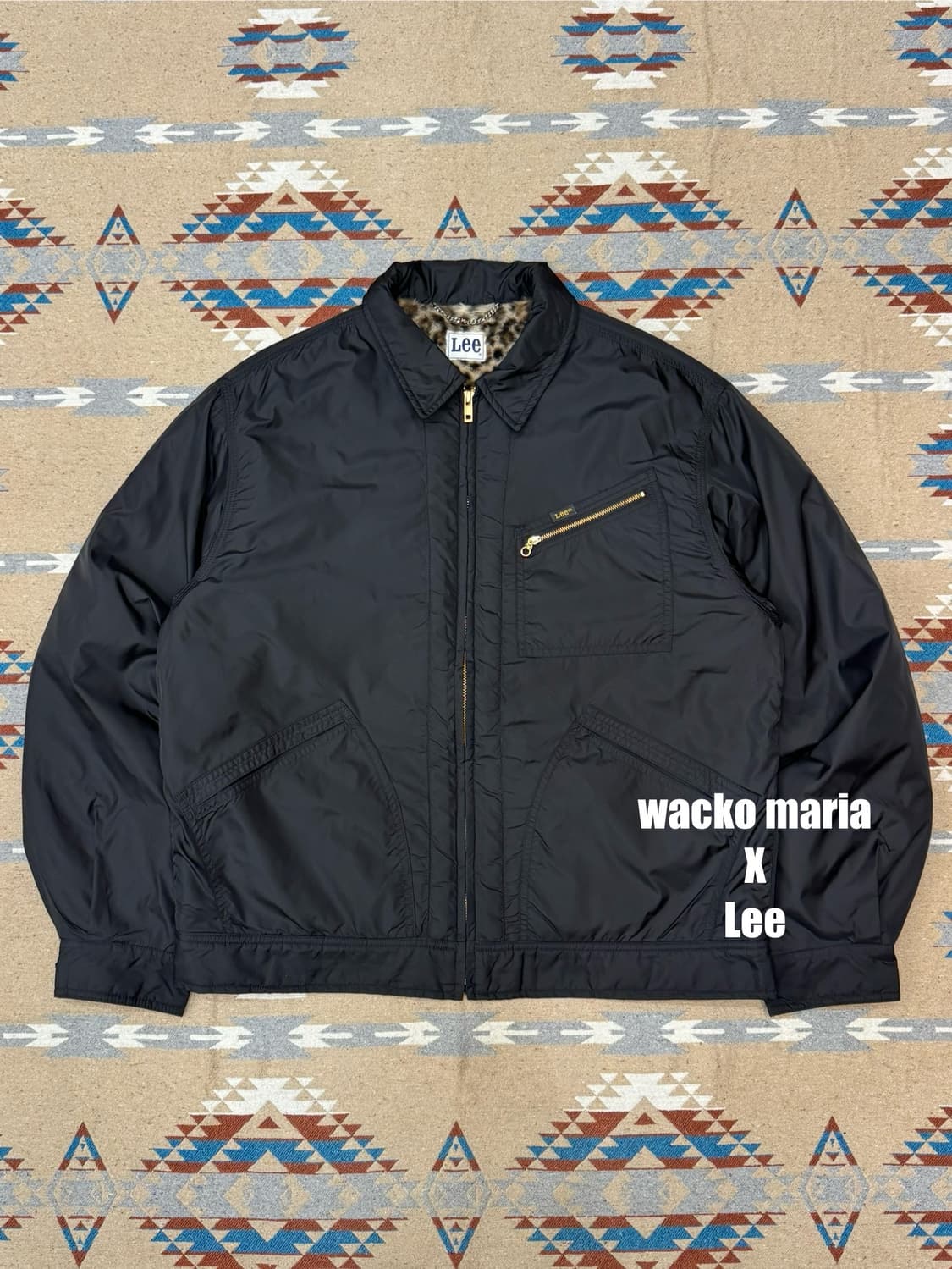 [L] 와코마리아 x 리 나일론 91-B 자켓 24FW 상품이미지1