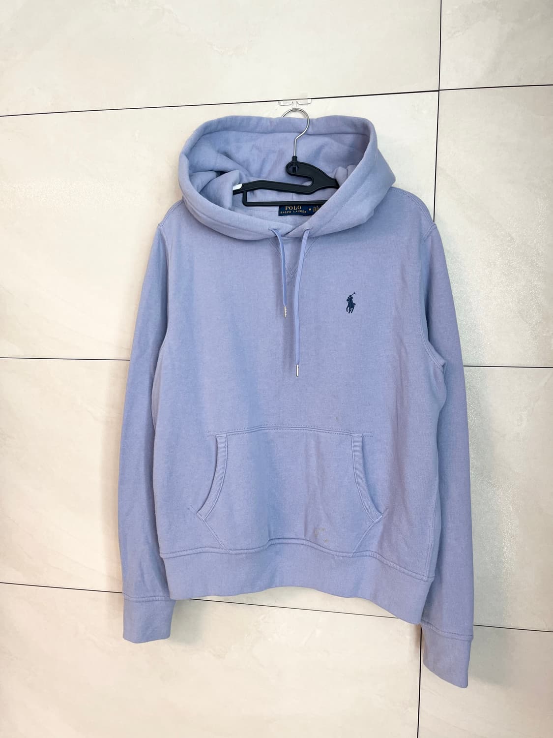 정품인증 가능 폴로 랄프로렌 라벤더 후드티 [M] 상품이미지3