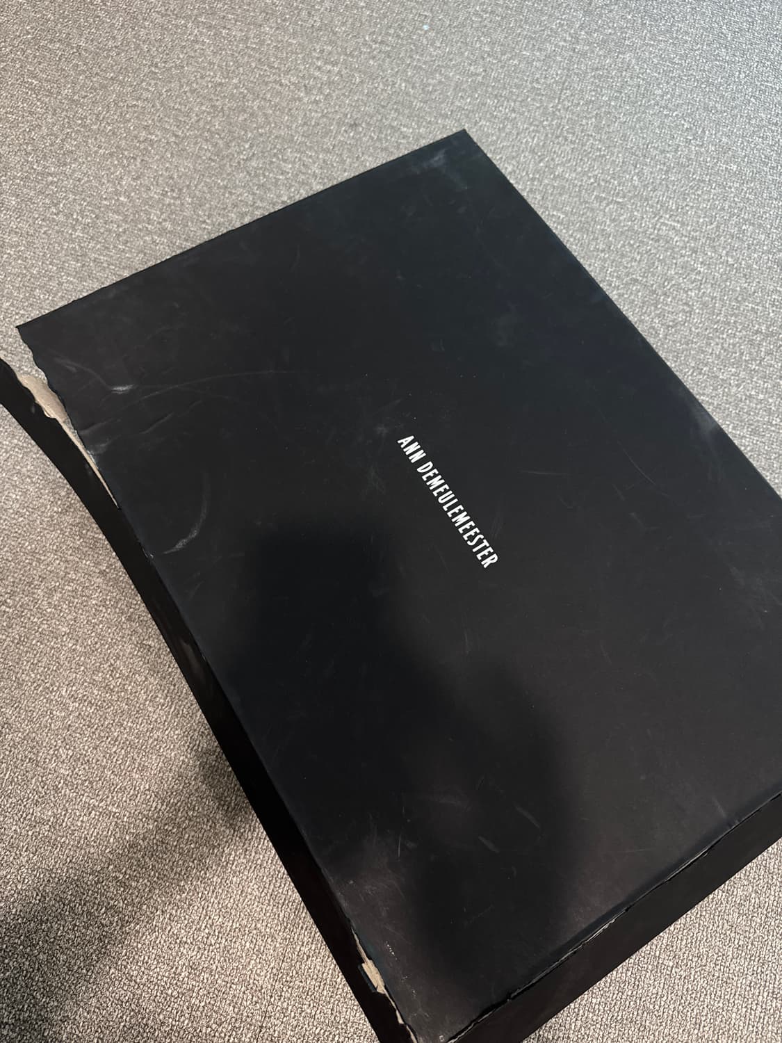 Ann demeulemeester KOLE 레더 백 레이스업 부츠  상품이미지9