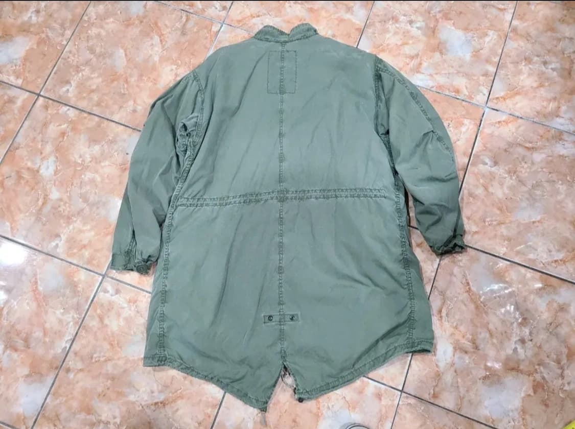 (추후실측 지퍼사진 수정) 70년대 M65 피쉬테일 파카 (S-R) 상품이미지2