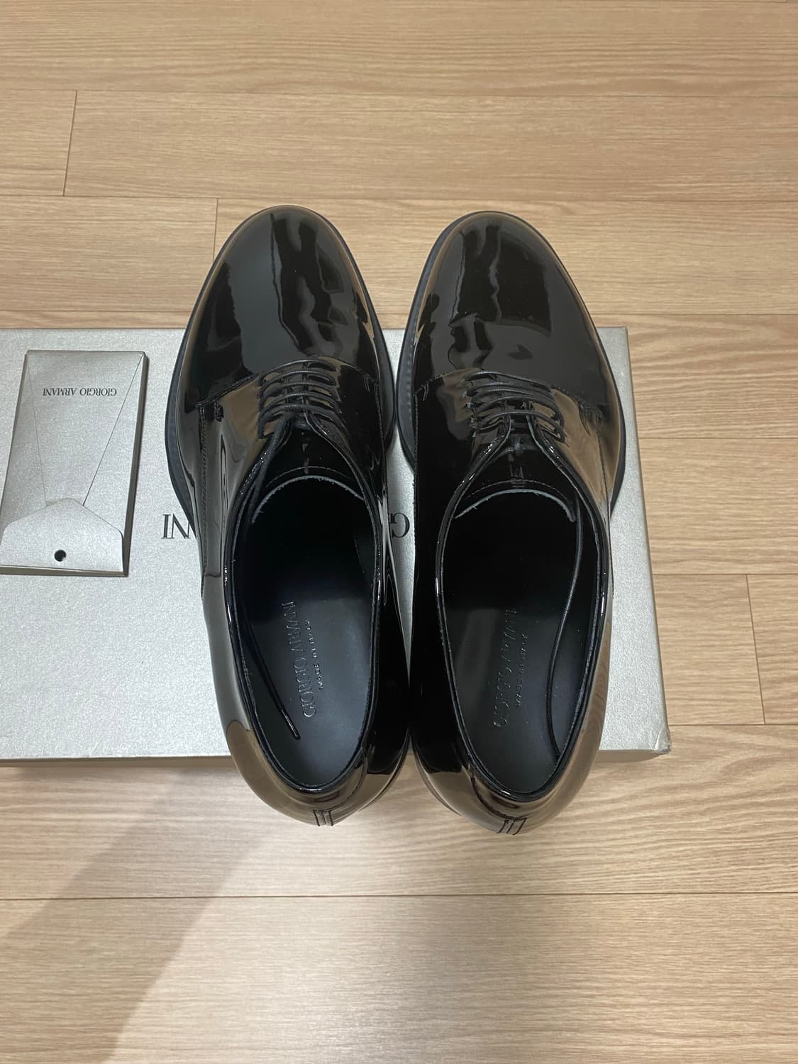 조르지오 아르마니 페이던트 레이스업 42size 상품이미지3