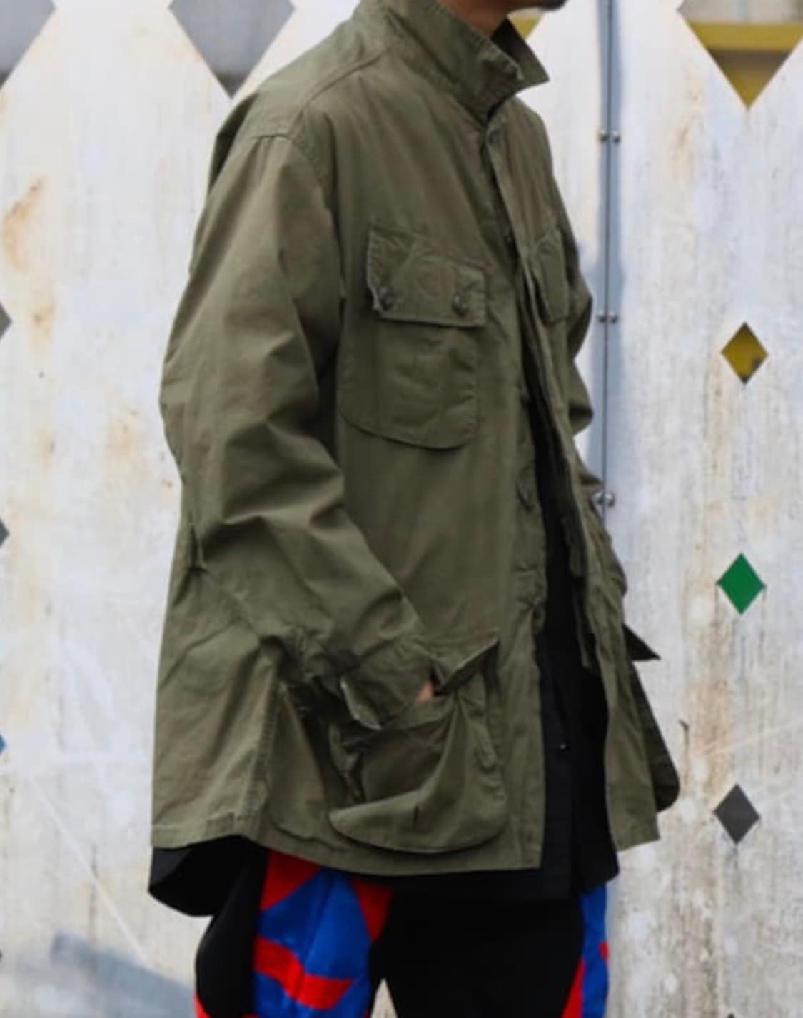 바우와우 BOWWOW 정글퍼티그 재킷 올리브드랍 L사이즈 상품이미지3