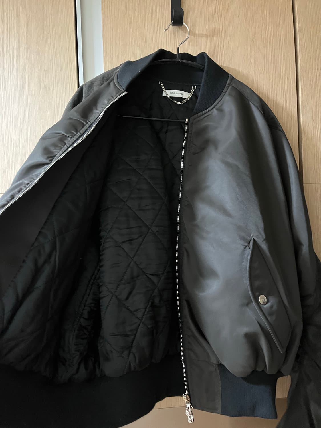 커마웨어 CMMAWEAR C 라운드 봄버 브라운 M 팝니다 상품이미지6