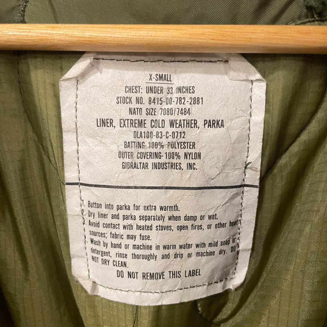 M65 피쉬테일파카 xs(103) 상품이미지2